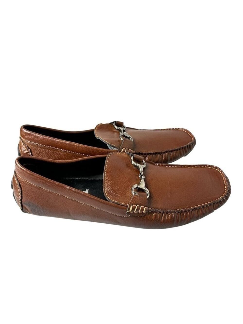 Unlisted‎ by Kenneth Cole Men’s Brown Slip On Driver Shoes Size 10.5 M